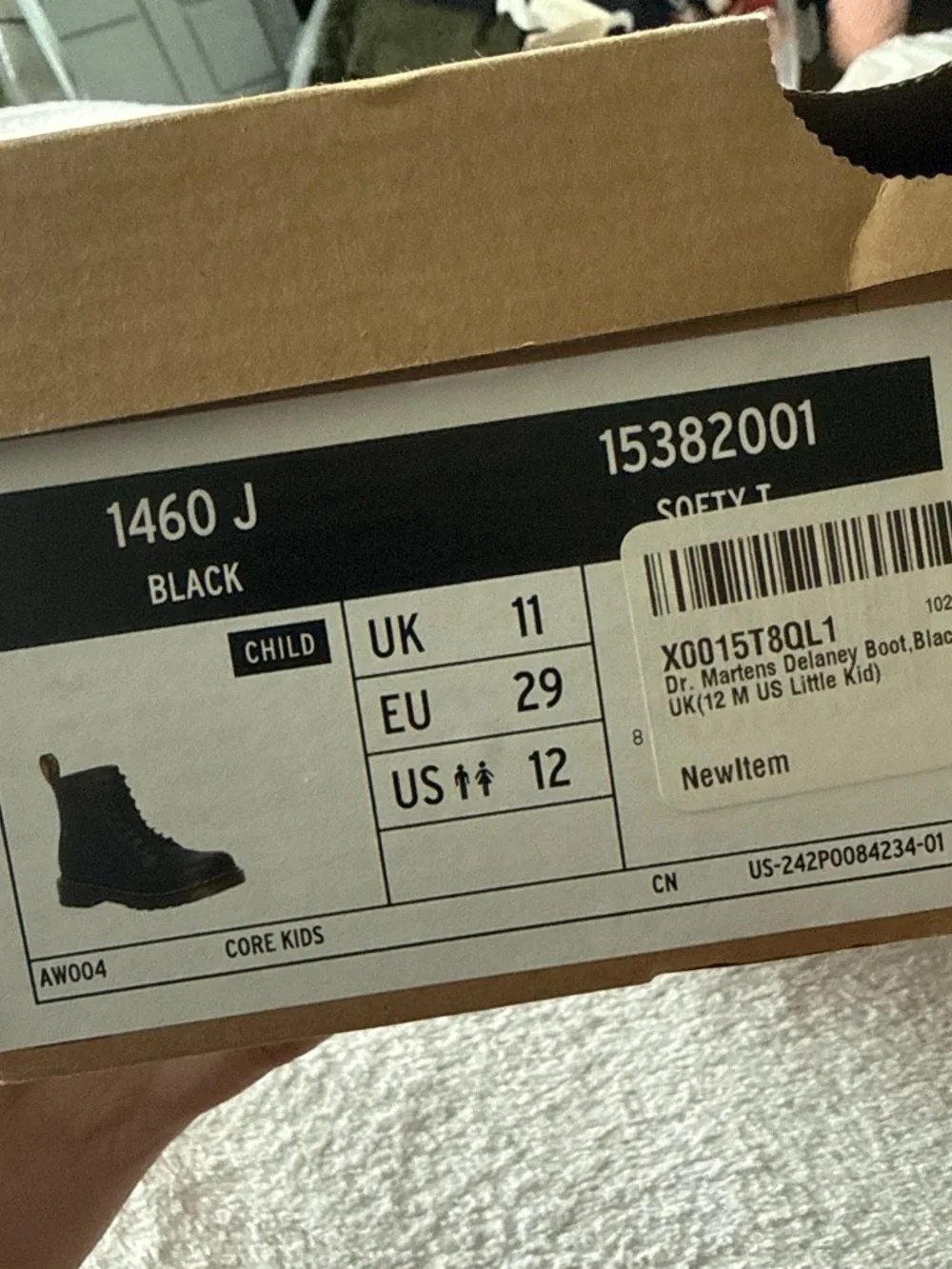 NEW IN BOX Kids’ Doc Marten Boots